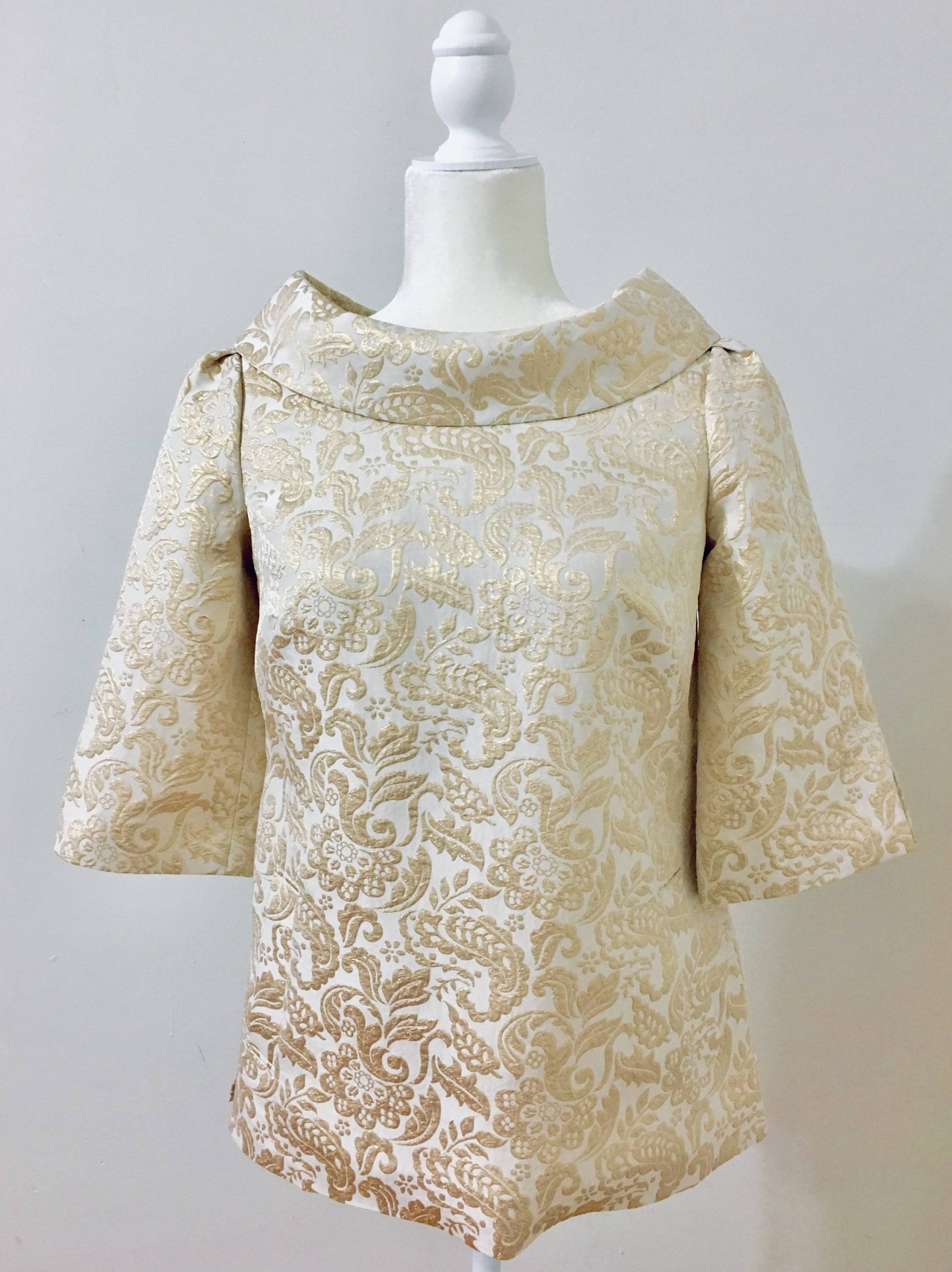 Gold Und Beige Bluse-Lilly Pulitzer Gold Und Beige Bluse-Lilly Pulitzer von DiCalma
