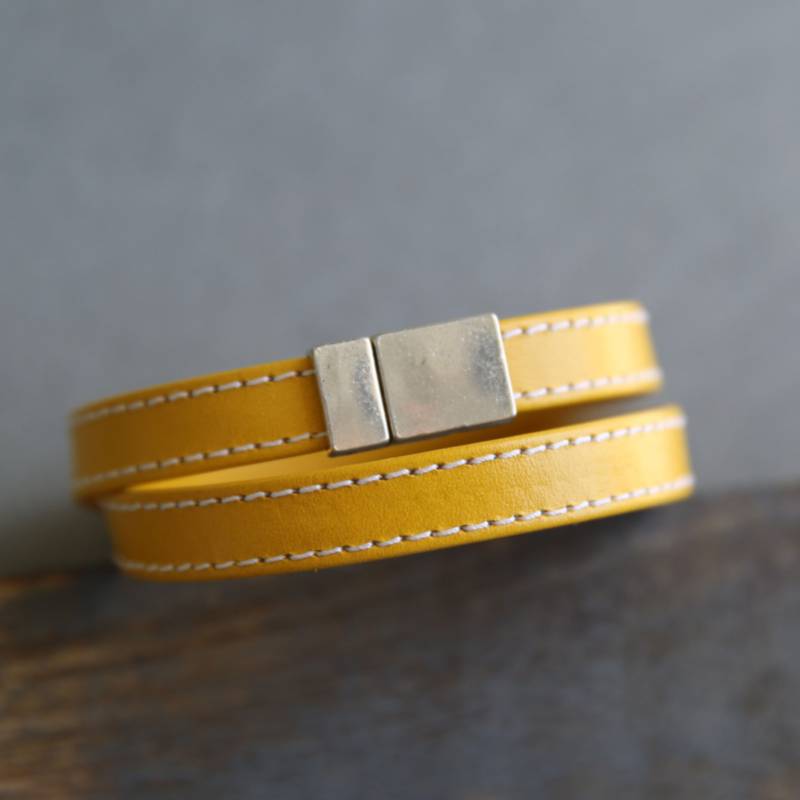 3. Jahrestagsgeschenk. Mann Silber Armband. Multiwrap Unisex Armband von DiCorio