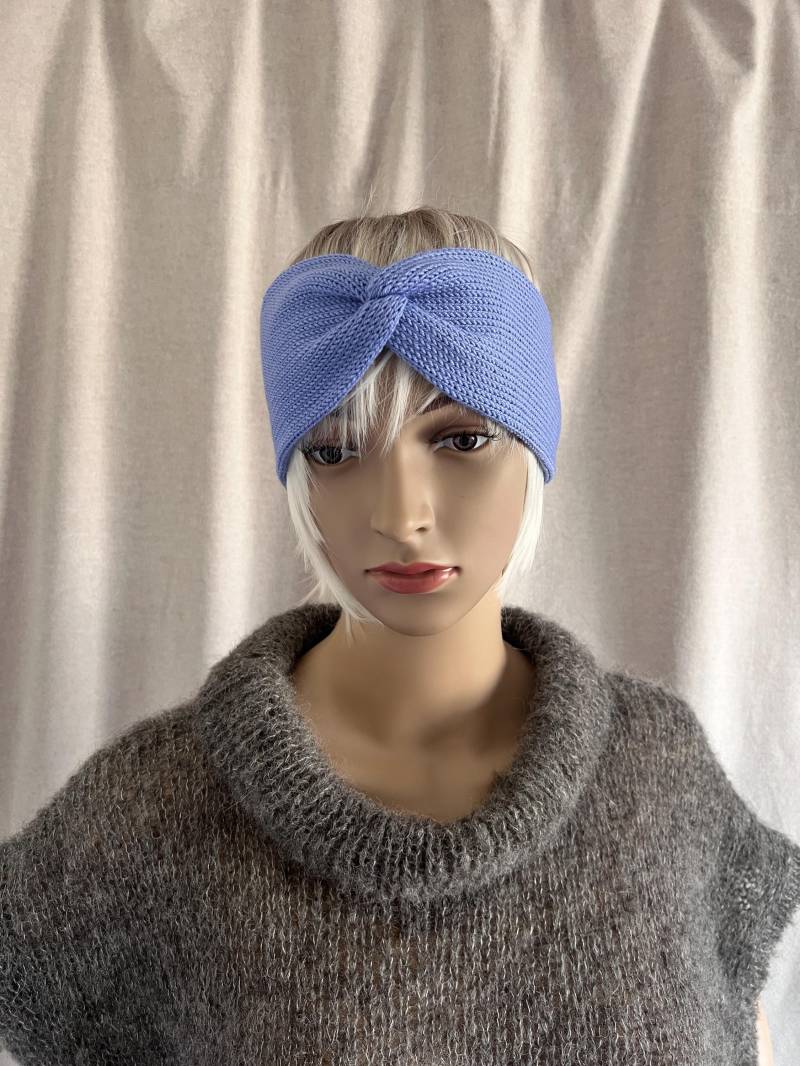 Twist Stirnband Aus Reiner Merinowolle Für Allergiker Und Empfindliche Haut von DiJuMa