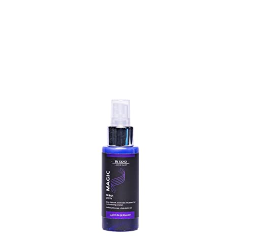 Anti-Gelbstich Spray Sofortwirkung Für Blondes, Blondiertes, Gesträhntes, Graues Haar | (50ml) Divano Sprühkur Magic Silberspray von DiVANO ... weil es Ihr Haar ist.