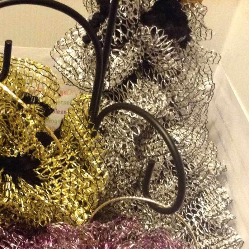 Rüschenschal, Strick, Starbella Spitze, Eclipse, Silber Weiß, Jackpot, Hellgold Rüschenschal, Strick, Starbella Spitze, Eclipse, Silber Weiß, Jackpot, Hellgold von DiVerseBlessings