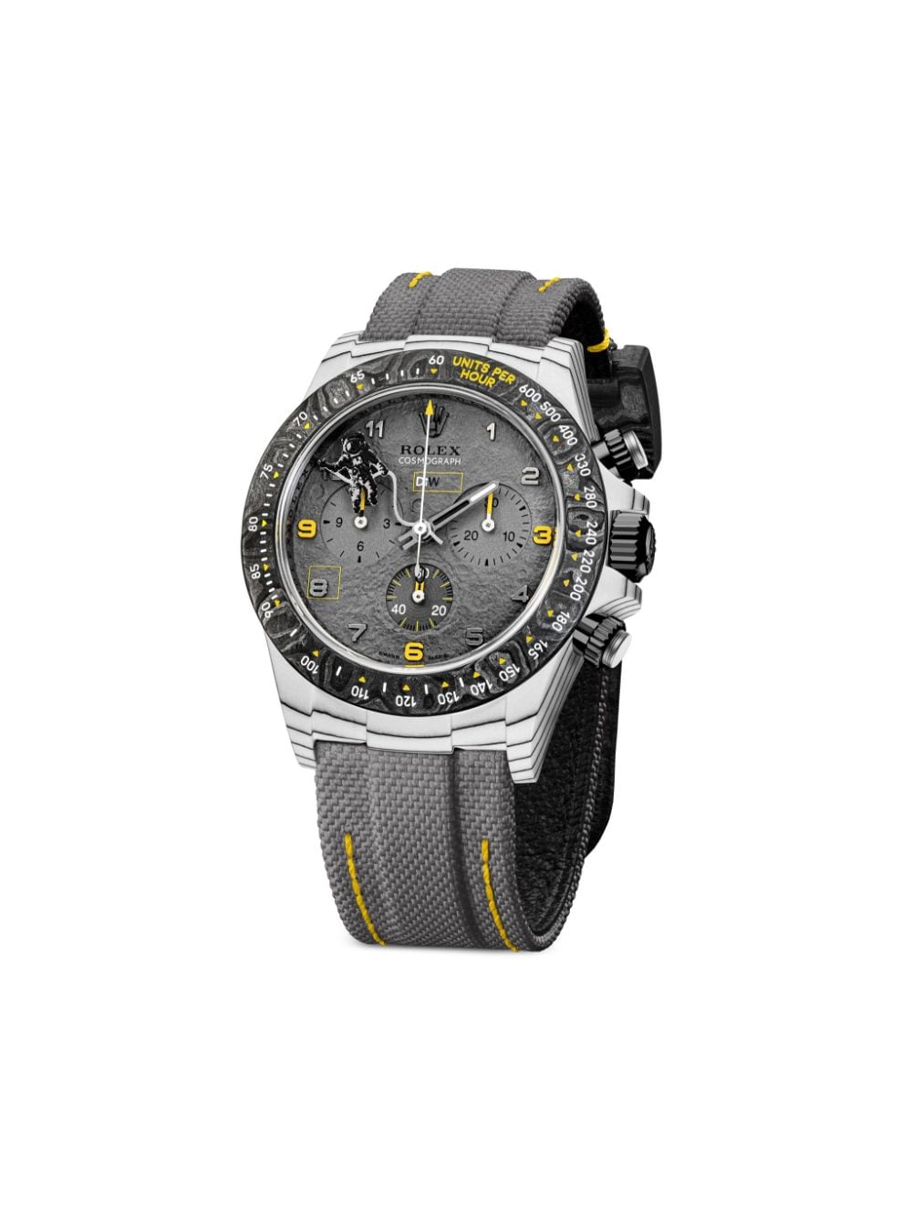 DiW (Designa Individual Watches) Daytona Space Mission Armbanduhr, 40mm - Schwarz von DiW (Designa Individual Watches)