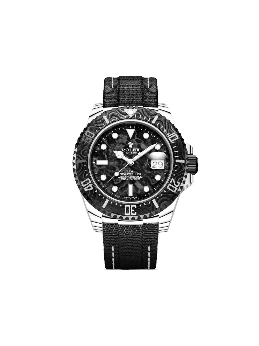 DiW (Designa Individual Watches) Pre-owned personalisierte DiW Sea-Dweller 40mm - Schwarz von DiW (Designa Individual Watches)