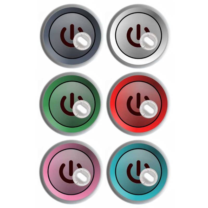 6Er Set - Freestyle Libre 3 Sticker On Off von DiaStuffDE