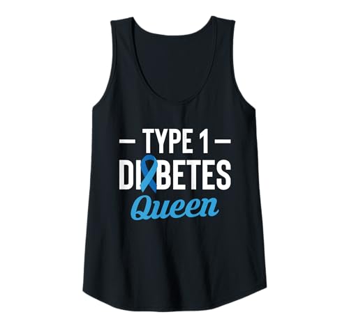 Damen Type 1 Diabetes Queen Tank Top von Diabetes Typ 1 Design Idee