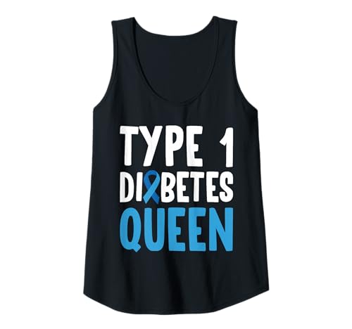 Damen Type 1 Diabetes Queen Tank Top von Diabetes Typ 1 Design Idee