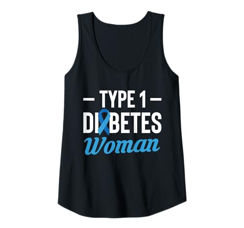 Damen Type 1 Diabetes Woman Tank Top von Diabetes Typ 1 Design Idee