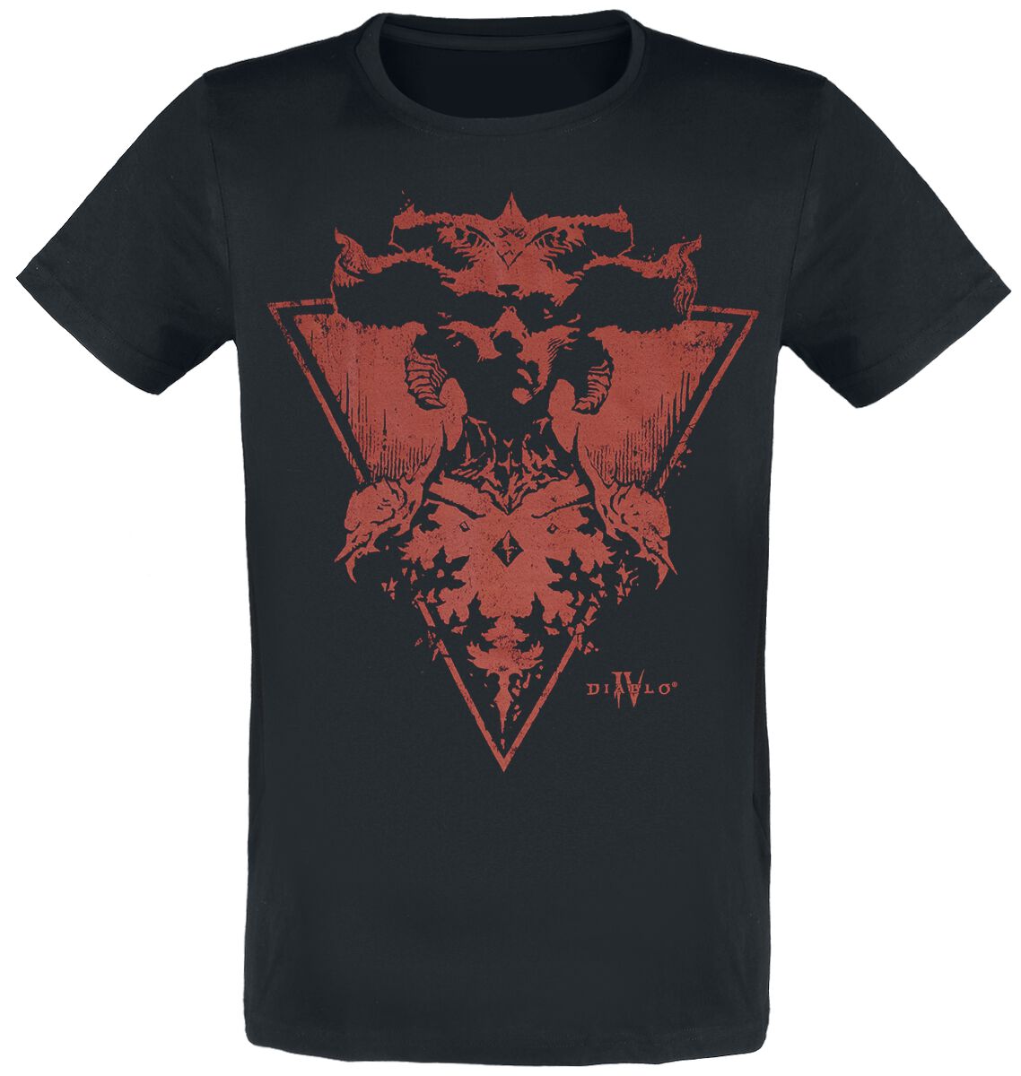 Diablo 4 - Lilith - Red Queen T-Shirt schwarz in L von Diablo