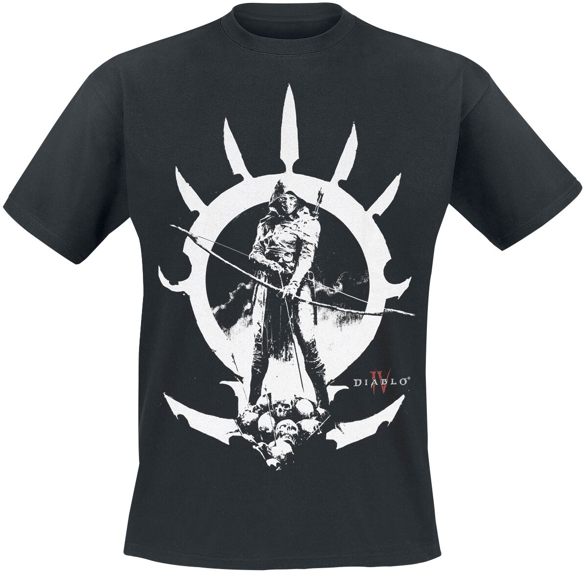 Diablo 4 - Rogue T-Shirt schwarz in L von Diablo