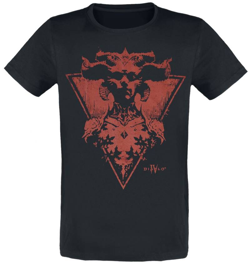 Diablo - Gaming T-Shirt - 4 - Lilith - Red Queen - S bis L - für Männer - Größe S - schwarz  - EMP exklusives Merchandise! von Diablo