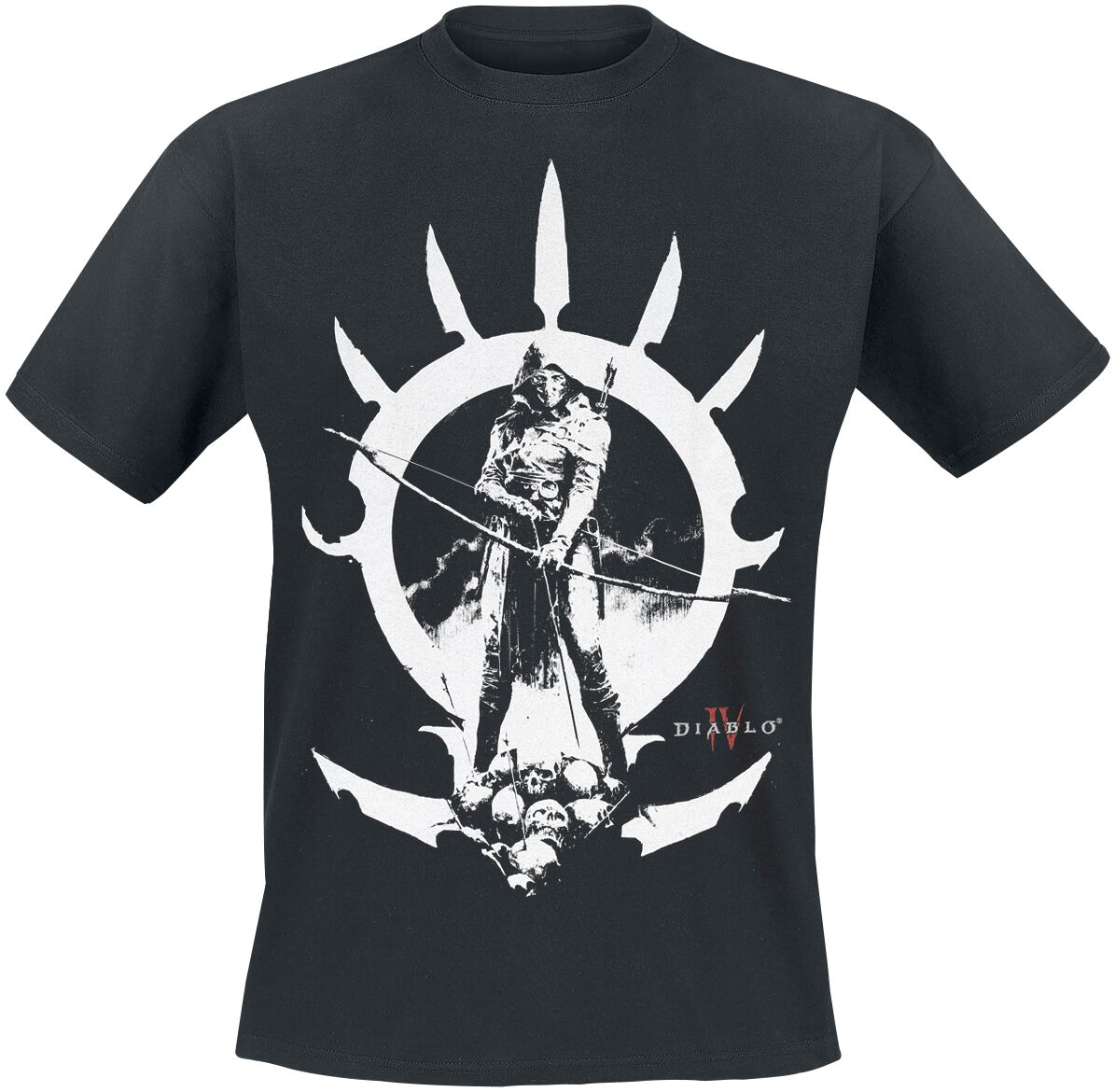 Diablo - Gaming T-Shirt - 4 - Rogue - S bis XXL - für Männer - Größe L - schwarz von Diablo