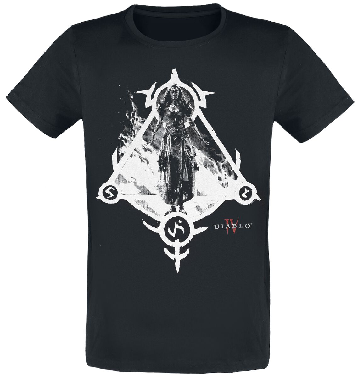 Diablo - Gaming T-Shirt - 4 - Sorceress - S bis XXL - für Männer - Größe XXL - schwarz von Diablo