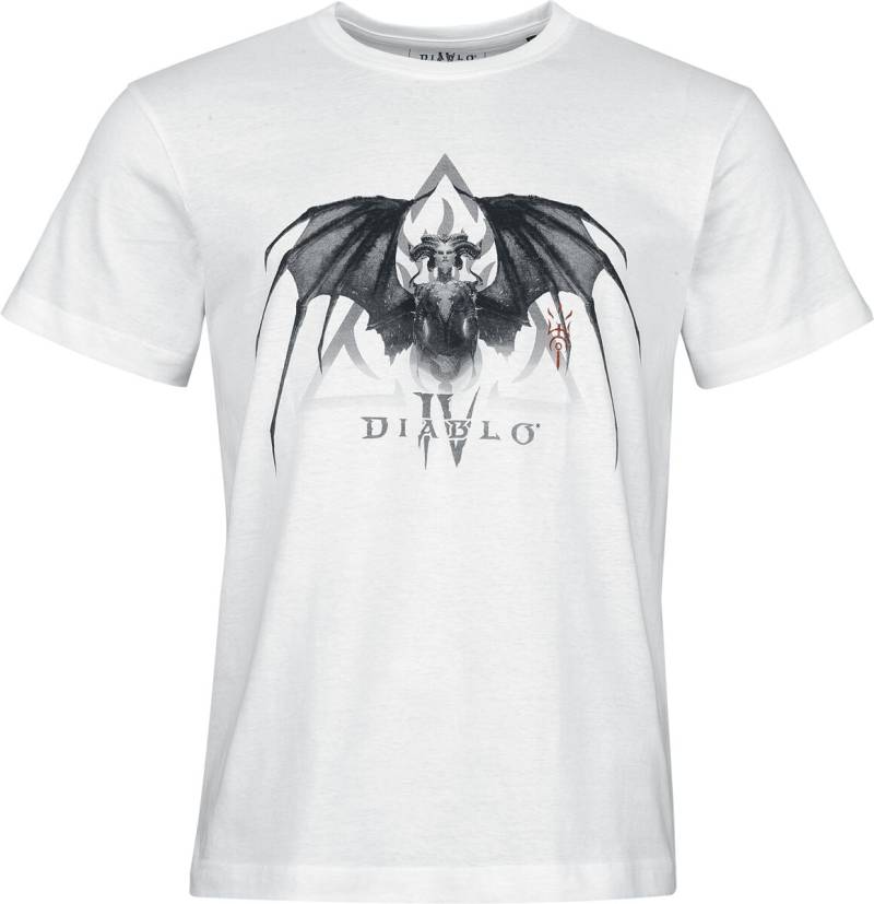 Diablo - Gaming T-Shirt - DIablo IV - Lilith - S bis XXL - für Männer - Größe S - weiß Diablo - Gaming T-Shirt - DIablo IV - Lilith - S bis XXL - für Männer - Größe S - weiß von Diablo
