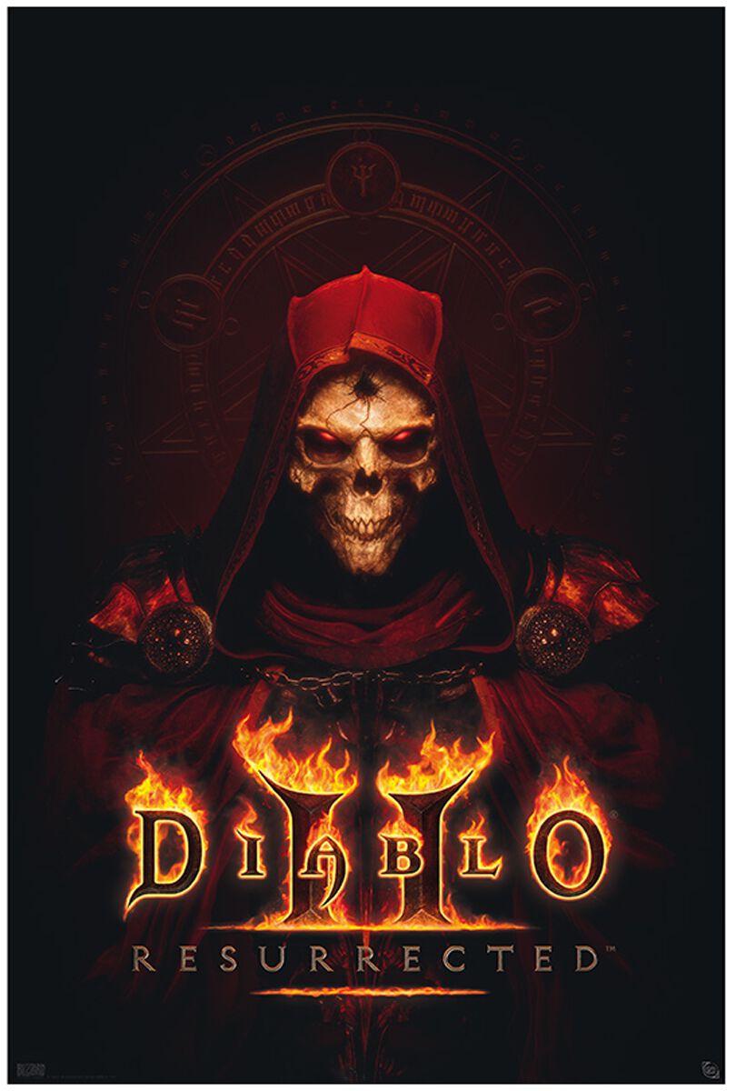 Diablo II - Resurrected Poster multicolor von Diablo