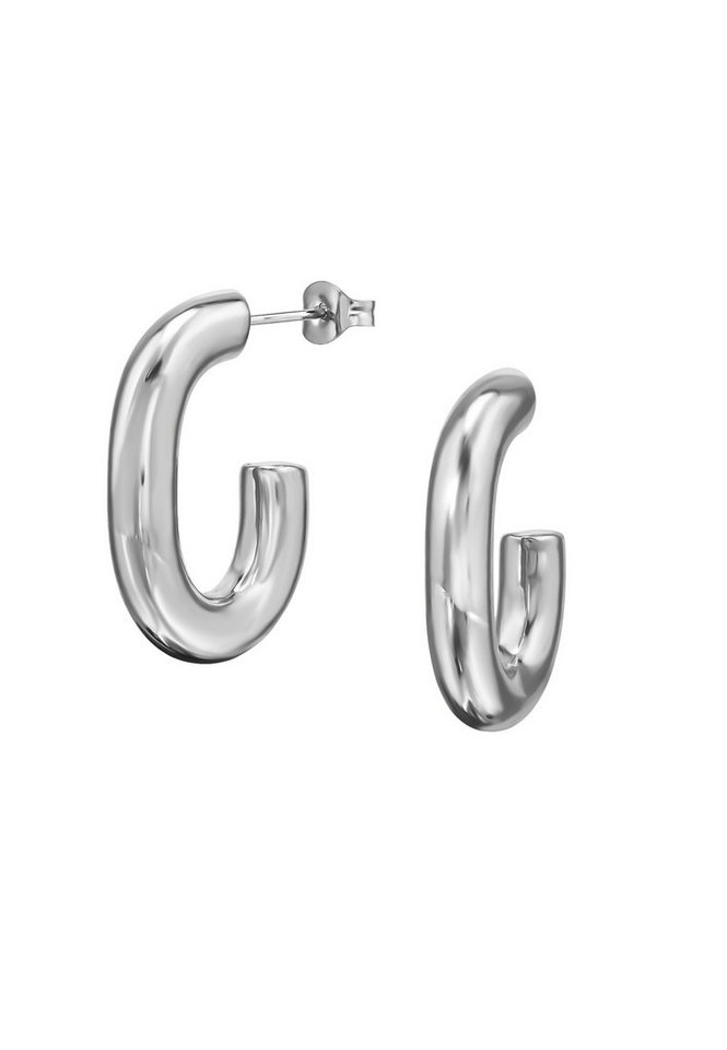 Diademita Fingerring Cleo-Creolen-Ohrstecker aus Edelstahl (Set) von Diademita