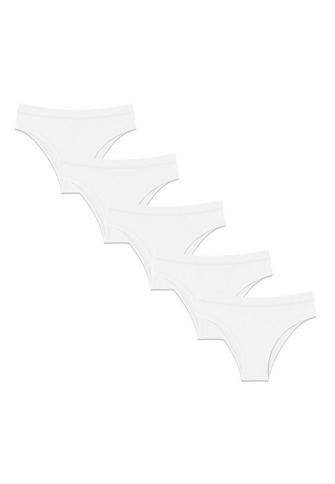 Diademita Slip ULTRA SOFT Brasilianische Slip Frauen 5er Pack (Set, 5-St., 5er Pack) von Diademita