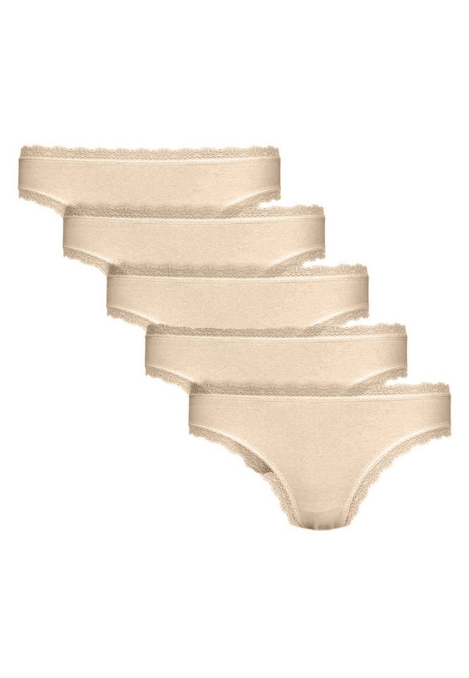 Diademita Stringtanga COTTON LACE Tanga Women 5er Pack (Set, 5-St., 5er Pack) von Diademita