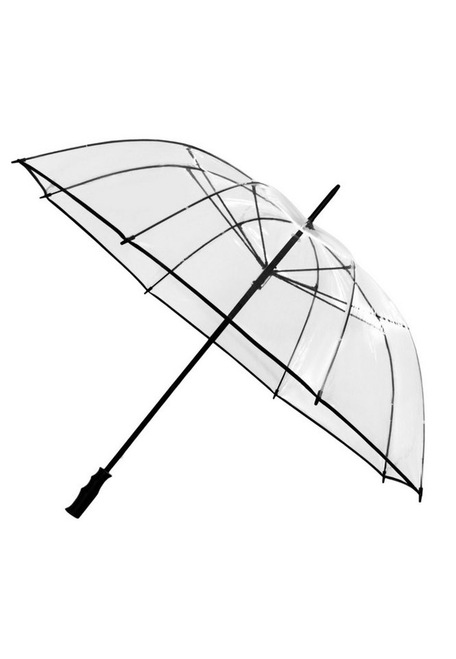 Diademita Taschenregenschirm Regenschirm - Transparent - Manuelle Öffnung - Winddicht - 110 cm von Diademita