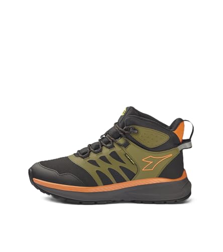 Diadora Utility Unisex Freedom Mid O6 Sr Brandschutzschuhe, Black Green Olive, 39 EU von UTILITY DIADORA