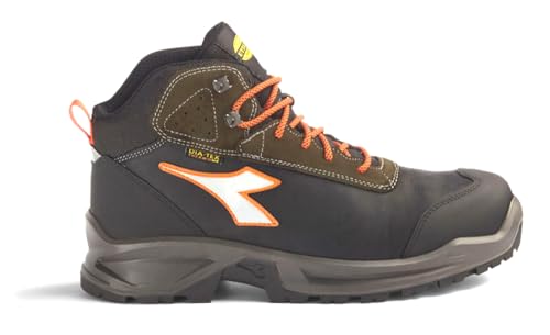 Diadora Herren Cross Sport DIATEX MID S3 WR CI SRC, Black Green Rage, 45 EU von UTILITY DIADORA