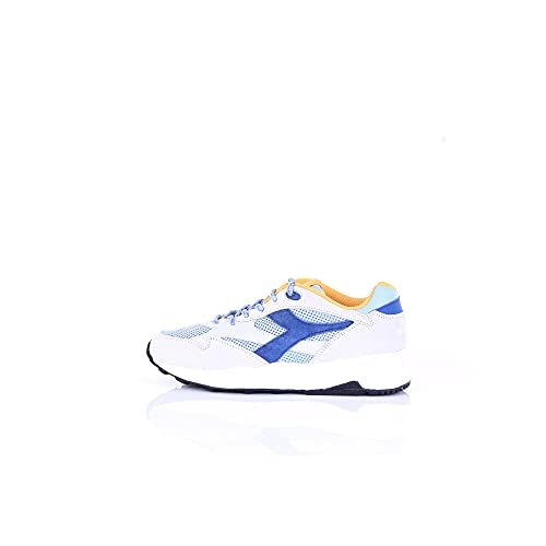 Diadora 176623 Niedrige Herren-Sneakers, Grau und Hellblau, 43 EU von Diadora