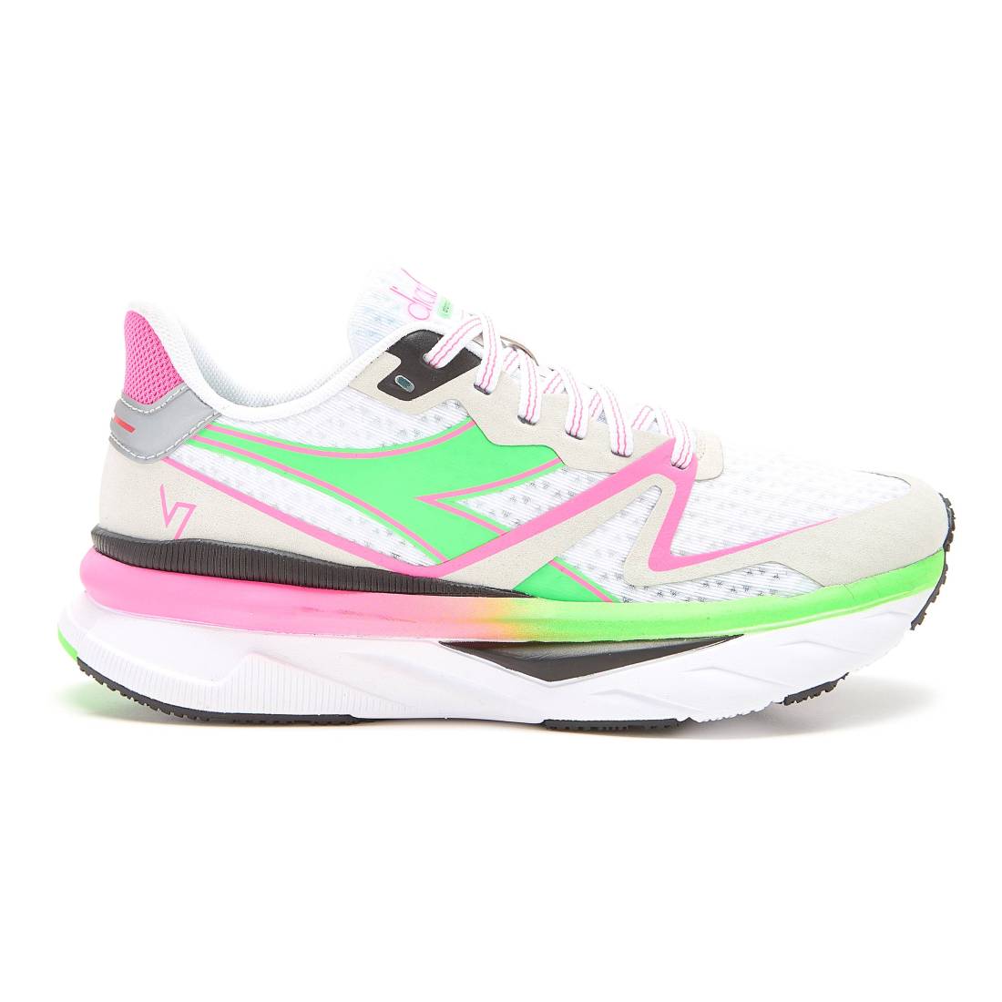 Diadora ATOMO V7000 Damen Laufschuhe pink Gr. 43 von Diadora