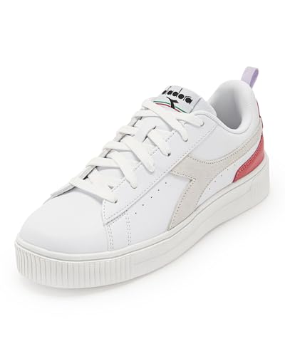 Diadora Damen Bernstein Gymnastikschuh, Weiße Teerose, 36 EU von Diadora