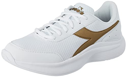 Diadora Damen Eagle 6W Gymnastikschuh, Weißgold, 36 EU von Diadora