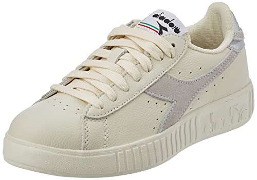 Diadora Damen Game Step Premium Tumbled Leather Gymnastikschuh, Weiß, 36.5 EU von Diadora