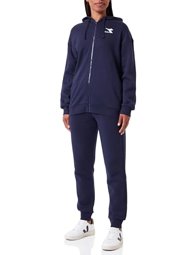 Diadora Damen L.Tracksuit HD FZ CORE, Classic Navy, XS von Diadora