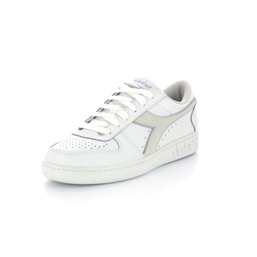 Diadora Damen Magic Basket Low Leather Wn Gymnastikschuh, Dawn Blue White, 38 EU von Diadora