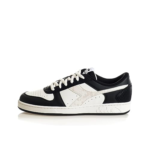 Diadora Damen Magic Basket Low Reptile Wn Gymnastikschuh, Black White, 37 EU von Diadora