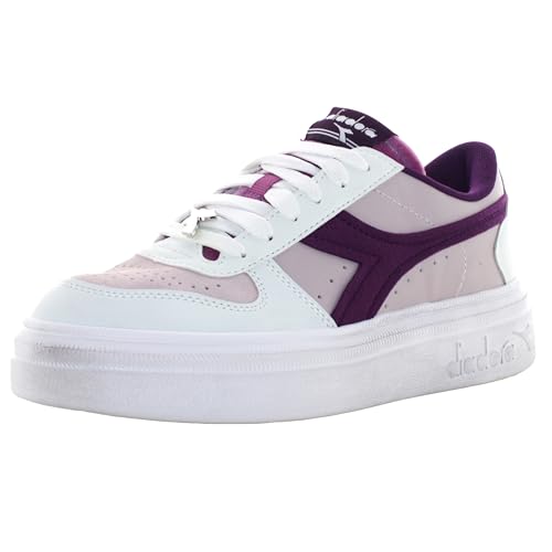 Diadora Damen Magic Bold Eden Wn Gymnastikschuh, Gray Lilac Blanc De Blanc, 40.5 EU von Diadora