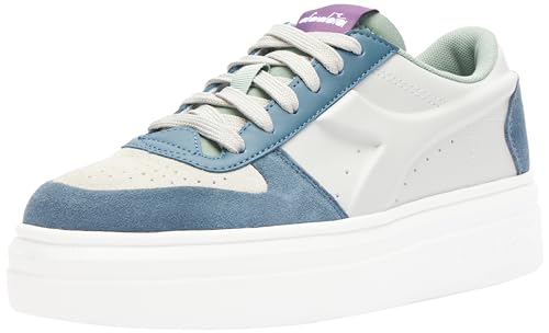 Diadora Damen Magic Bold Puffy Wn Gymnastikschuh, Grey Alaska Blue Mirage, 36.5 EU von Diadora