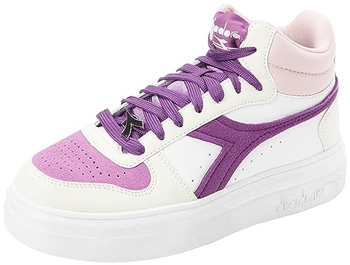 Diadora Damen Magic Demi Bold Eden Wn Gymnastikschuh, Blanc De Blanc Mulberry, 39 EU von Diadora