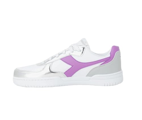 Diadora Damen Raptor Low Odissea Wn Gymnastikschuh, Weiße Maulbeere, 39 EU von Diadora