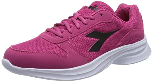 Diadora Damen Robin 4w Gymnastikschuh, Rosa Schafgarbe Schwarz, 40.5 EU von Diadora