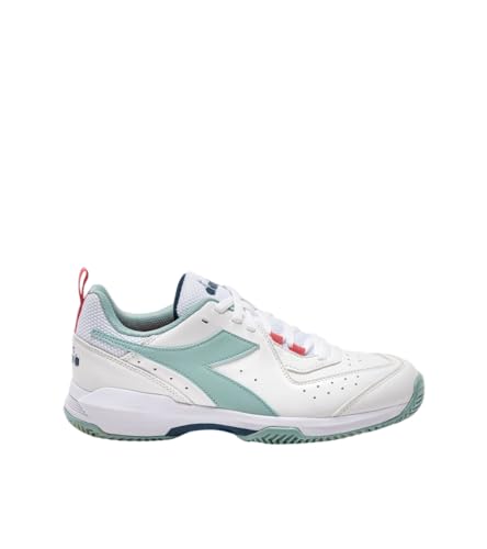 Diadora Damen S. Challenge 5W Sl Clay Tennisschuh, White Surf Spray Legion Blue, 36 EU von Diadora