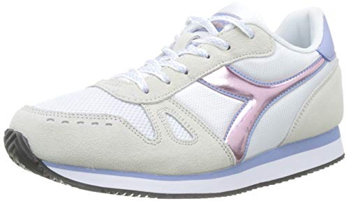 Diadora Jungen Unisex Kinder Simple Run WN Gymnastikschuhe, Weiß, 34 EU von Diadora