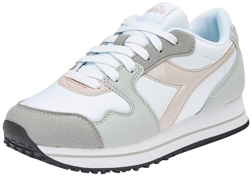 Diadora Damen Skyler Platform Wn Gymnastikschuh, Weiß Violet Tüll, 40 EU von Diadora