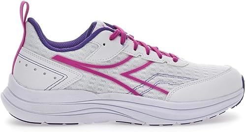 Diadora Damen Snipe W Gymnastikschuh, Silber Dd Fuchsia Lila, 42 EU von Diadora