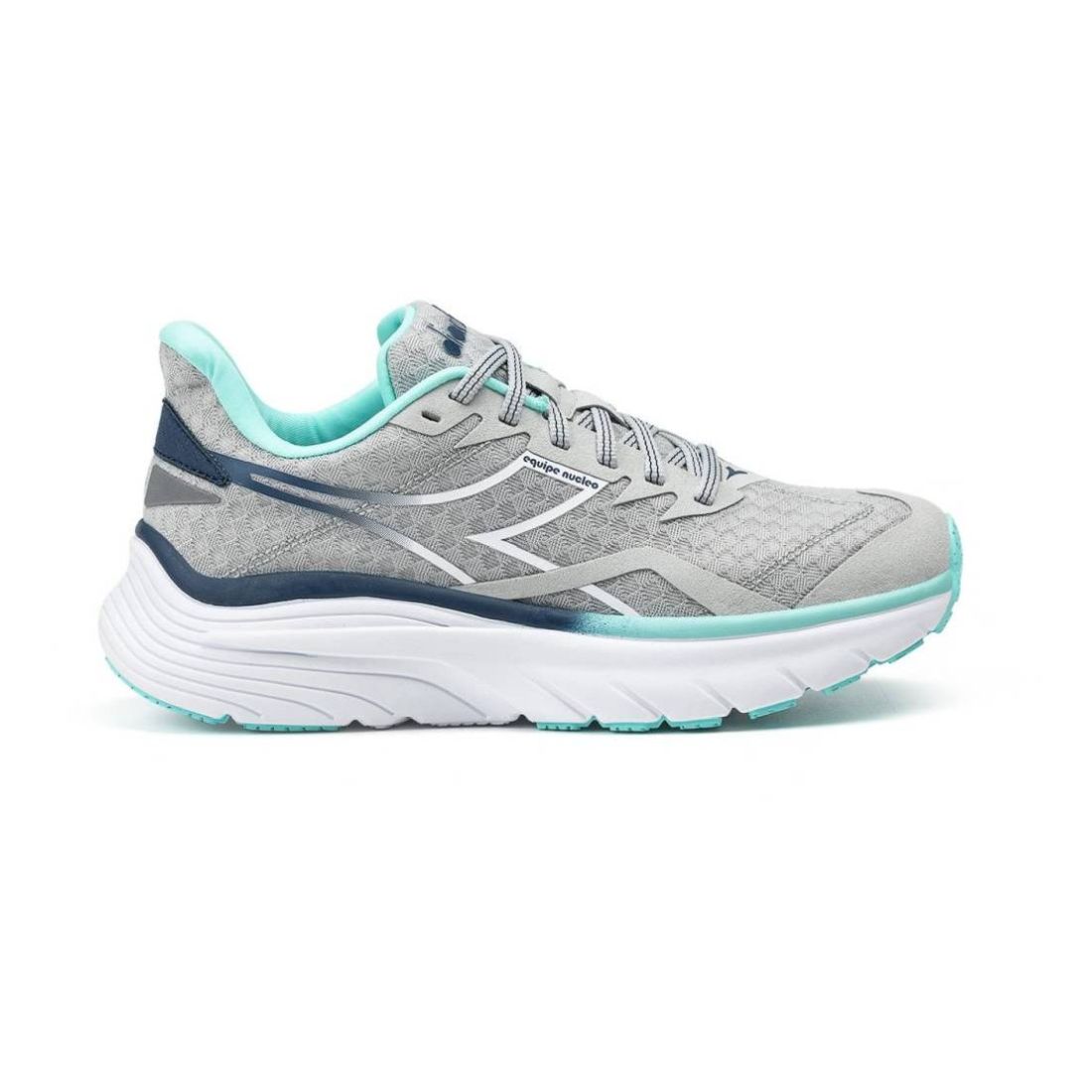 Diadora EQUIPE NUCLEO W Damen Laufschuhe silber Gr. 37 von Diadora