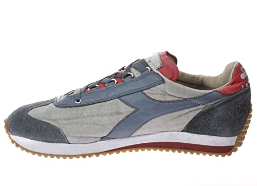 Diadora Equipe H Dirty Stone Wash Evo Sneaker Unisex, Vapor Blue Bering Sea 42 EU, Vapor Blue, 42 EU von Diadora