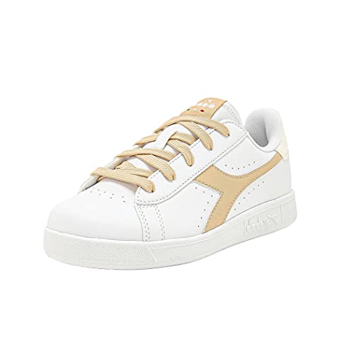 Diadora Game P GS Mädchen, Weiß Rosa Gold, 38 EU von Diadora