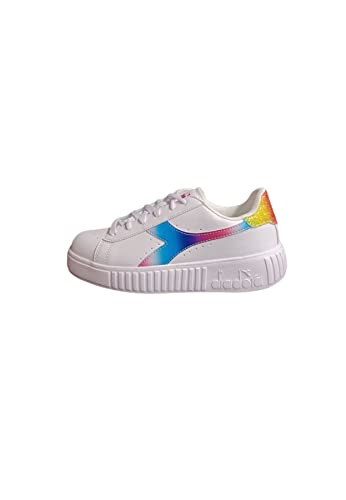 Diadora Game Step Bloom GS Damen, C4987 White Magenta, 21 EU von Diadora