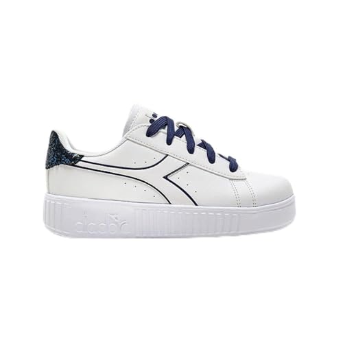 Diadora Game Step P Sparkly Ps Gymnastikschuh, Saltire Navy, 31.5 EU von Diadora