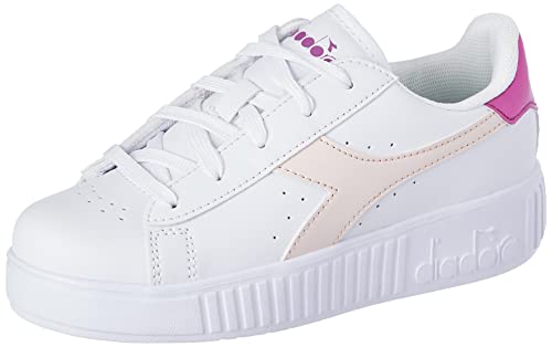 Diadora Game Step Ps Gymnastikschuh, White Robinia Violet, 34 EU von Diadora