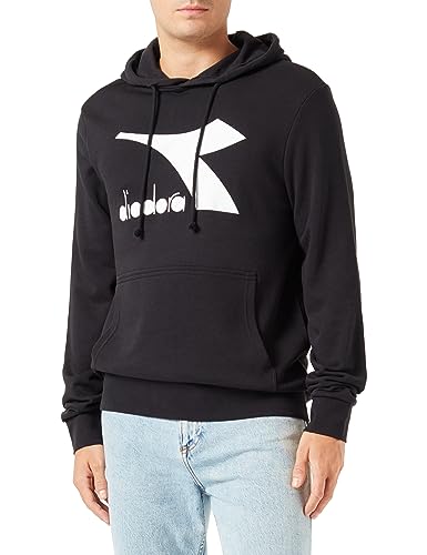 Diadora Herren Hoodie CORE, Schwarz, L von Diadora