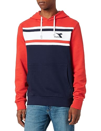 Diadora Herren Hoodie SLAM, Carmine Red, XXXL von Diadora