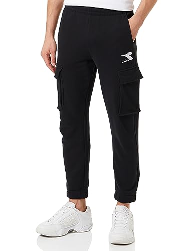 Diadora Herren Hose Pants Cuff Slice, Schwarz, S von Diadora